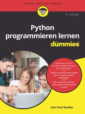 cover image of Python programmieren lernen f&uuml;r Dummies